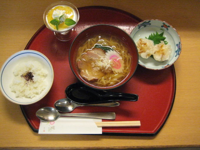 病棟内調理ラーメン