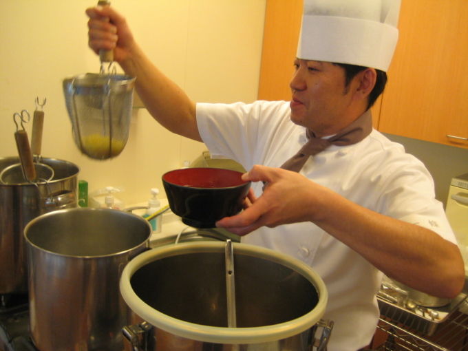 病棟内調理　醤油ラーメン