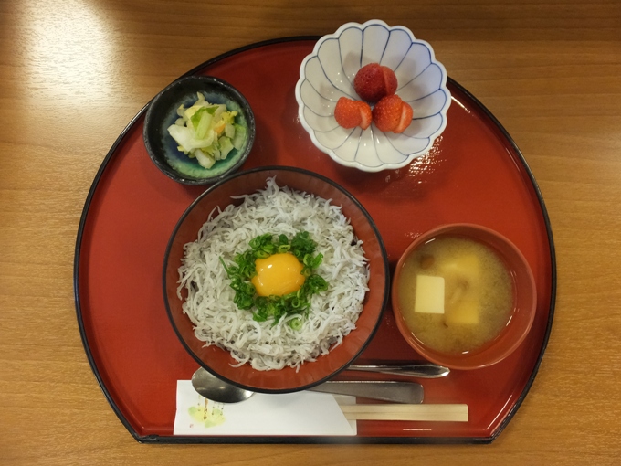 病棟内調理　釜揚げシラス丼