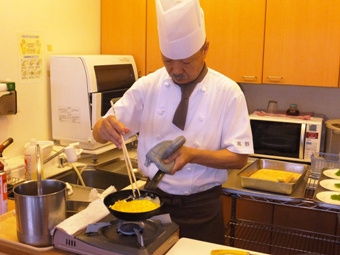 病棟内調理ソフト食　鮭の塩焼